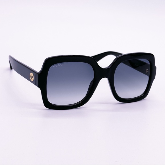 NEW GUCCI SUNGLASSES GG1337S 001 WOMEN SQUARE BLACK EYEWEAR GUCCI - Picture 6 of 12